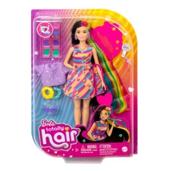 Barbie Totally Hair Puppe (schwarze/bunte Haare) Inkl. Styling-Zubehör 13 Barbie Totally Hair Puppe (schwarze/bunte Haare) Inkl. Styling-Zubehör -Barbie Verkaufsladen 00021a41732e1d9b7d9088d6241f977b