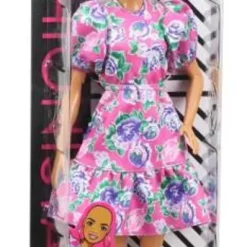 Barbie Fashionistas Puppe (Glatze) Mit Blumenkleid, Anziehpuppe, Modepuppe -Barbie Verkaufsladen 04f83700817dd8277dc4dfb00e87dd99