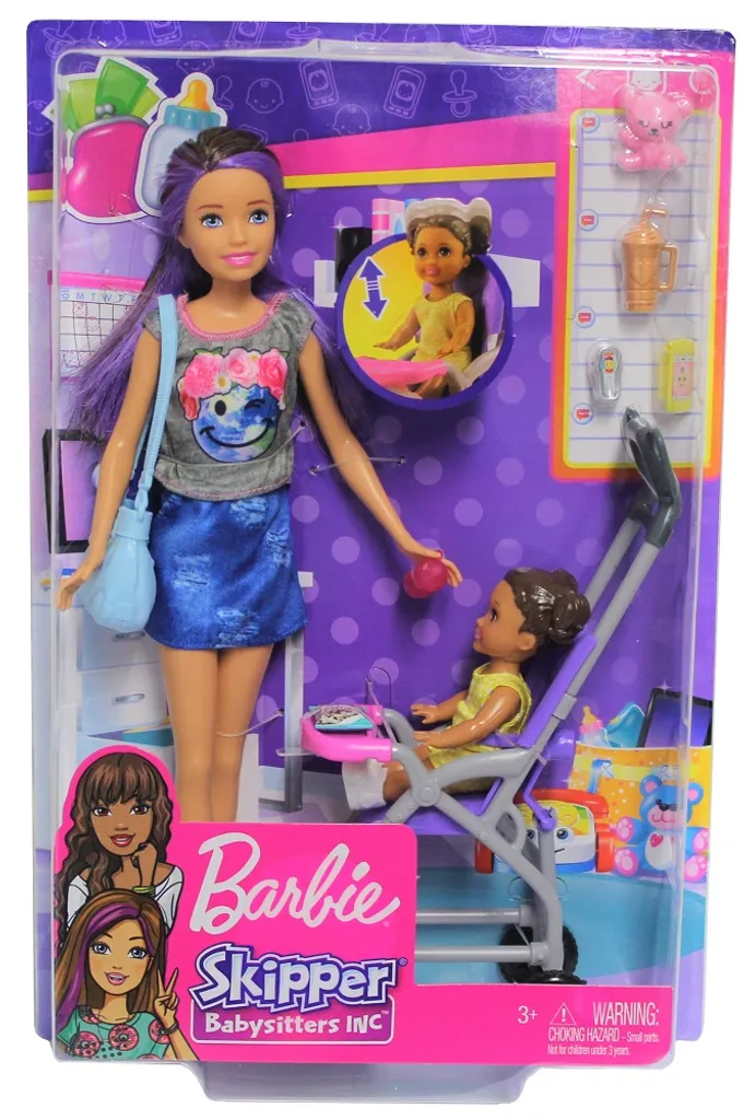 Barbie "Skipper Babysitters Inc." Puppen Und Kinderwagen Spielset 14 Barbie "Skipper Babysitters Inc." Puppen Und Kinderwagen Spielset – Bild 12