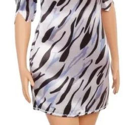 Barbie Fashionistas Puppe (rothaarig) Im Gemusterten Puff-Ärmel Kleid -Barbie Verkaufsladen 0d0590a528640be31dbb8d40521c1121