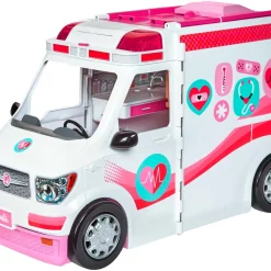 Barbie Krankenwagen 2-in-1 Spielset Mit Licht & GerÀuschen, Barbie Krankenhaus