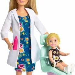Barbie Zahnärztin-Puppe (blond) Und Spielset -Barbie Verkaufsladen 10525179 03