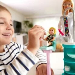 Barbie Zahnärztin-Puppe (blond) Und Spielset -Barbie Verkaufsladen 10525179 06