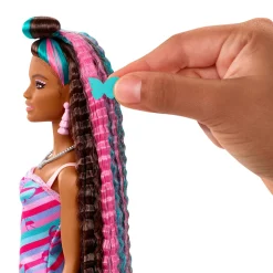 Barbie Totally Hair Puppe Im Schmetterlingslook, 21,6 Cm Lange Haare, 15 Zubehörteile, Ab 3 Jahren 11 Barbie Totally Hair Puppe Im Schmetterlingslook, 21,6 Cm Lange Haare, 15 Zubehörteile, Ab 3 Jahren -Barbie Verkaufsladen 1056674f63e50686f4f802244784ea06