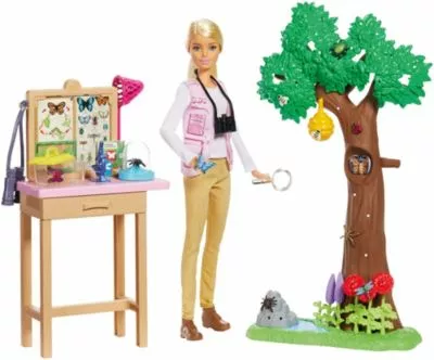 Barbie Insektenforscherin Puppe Und Spielset 3 Barbie Insektenforscherin Puppe Und Spielset