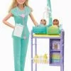 Barbie Kinderärztin Puppe (blond) Und Spielset -Barbie Verkaufsladen 14080782 01