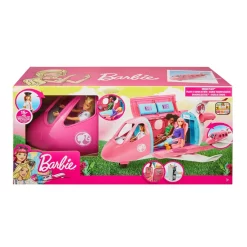 Barbie Reise Traumflugzeug Verwandelbares Spielset Mit Puppe Und Mehr Als 15 Reisebezogenen Zubehörteilen -Barbie Verkaufsladen 15d74fa88e4015172a834ccb28061ba6