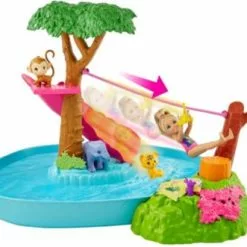 Barbie Und Chelsea "Dschungelabenteuer" Dschungelparty-Spielset -Barbie Verkaufsladen 18515355 03