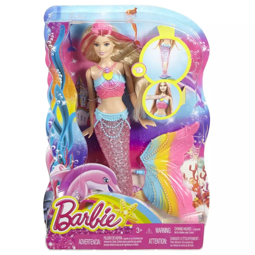 Barbie Dreamtopia Regenbogenlicht-Meerjungfrau Puppe (blond) 19 Barbie Dreamtopia Regenbogenlicht-Meerjungfrau Puppe (blond) – Bild 17