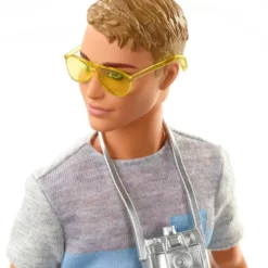 Barbie Ken Reise Puppe (blond) Mit Zubehör, Anziehpuppe, Modepuppe, Barbie Urlaub -Barbie Verkaufsladen 1a38429df7beb97cca367d6cca50df23