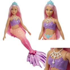 Barbie Dreamtopia Meerjungfrau-Puppe (kurvig, Rosafarbenes Haar), Spielzeug Ab 3 Jahren 24 Barbie Dreamtopia Meerjungfrau-Puppe (kurvig, Rosafarbenes Haar), Spielzeug Ab 3 Jahren -Barbie Verkaufsladen 1c70db44e234d08b4eecac69ca501d3c