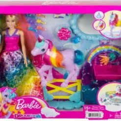 Barbie Dreamtopia Prinzessin Puppe Inkl. Einhorn Mit Farbwechsel, Set -Barbie Verkaufsladen 20410765 06