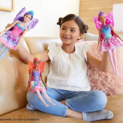Barbie Dreamtopia Fee (lila Haare) Puppe Mit Flügeln, Anziehpuppe, Modepuppe -Barbie Verkaufsladen 21d899f359233207e74793cf91fa6f9e
