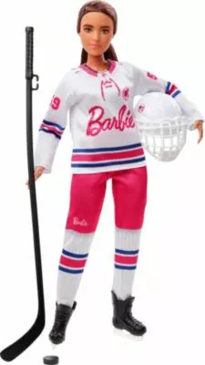 Barbie Winter Sport Eishockey Spielerin Puppe