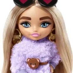Barbie Extra Mini Puppe (Blonde Pigtails Purple Hoodie) 11 Barbie Extra Mini Puppe (Blonde Pigtails Purple Hoodie) -Barbie Verkaufsladen 22095939 04