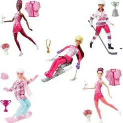 Barbie Snowboarderin Puppe, Barbie Set Inkl. Zubehör -Barbie Verkaufsladen 22096408 05