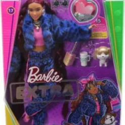 Barbie Extra Puppe (rote Haare) Mit Blauem Leo-Print Outfit, Hund & Zubehör 13 Barbie Extra Puppe (rote Haare) Mit Blauem Leo-Print Outfit, Hund & Zubehör -Barbie Verkaufsladen 24798386 06