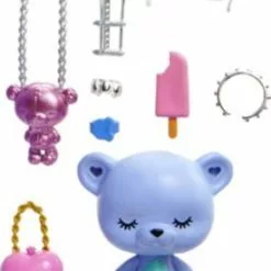 Barbie Extra Fancy Puppe Im Lila Kleid Mit Teddymuster 12 Barbie Extra Fancy Puppe Im Lila Kleid Mit Teddymuster -Barbie Verkaufsladen 24798412 05