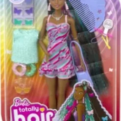 Barbie Totally Hair Puppe Im Schmetterlingslook, 21,6 Cm Lange Haare, 15 Zubehörteile, Ab 3 Jahren -Barbie Verkaufsladen 24798448 06
