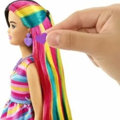 Barbie Totally Hair Puppe (schwarze/bunte Haare) Inkl. Styling-Zubehör -Barbie Verkaufsladen 24798462 03