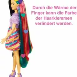 Barbie Totally Hair Puppe (schwarze/bunte Haare) Inkl. Styling-Zubehör -Barbie Verkaufsladen 24798462 04