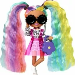 Barbie Extra Mini Doll 6 - Daisy Rainbow Pigtails -Barbie Verkaufsladen 24798470 02