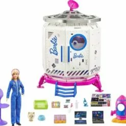 Barbie Weltraum Abenteuer Raumstation Spielset Mit Puppe