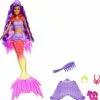 Barbie "Meerjungfrauen Power" Brooklyn Puppe (lila Haare) Mit Zubehör -Barbie Verkaufsladen 24798496 01