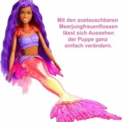 Barbie "Meerjungfrauen Power" Brooklyn Puppe (lila Haare) Mit Zubehör 11 Barbie "Meerjungfrauen Power" Brooklyn Puppe (lila Haare) Mit Zubehör -Barbie Verkaufsladen 24798496 04