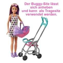 Barbie „Skipper Babysitters Inc.“-Puppe Und Kinderwagen-Spielset, Für Kinder Ab 3 Jahren -Barbie Verkaufsladen 2539aa92b426d305bc10ed5e818b8eb6