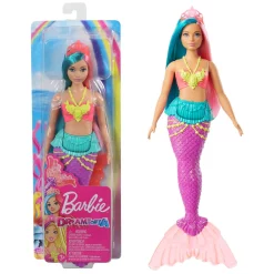 Barbie Dreamtopia Meerjungfrau Puppe (türkis- Und Pinkfarbenes Haar), Anziehpuppe -Barbie Verkaufsladen 26285b007e2ef5a4c72b7fb3d591b164