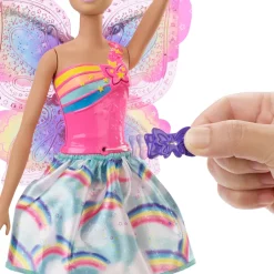 Barbie Dreamtopia Regenbogen-Königreich Magische Flügel-Fee Puppe (blond) -Barbie Verkaufsladen 270af5b5f2925f6d6e55d8b885319e05