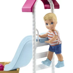 Barbie "Skipper Babysitters Inc." Storytelling Spielset Sandkasten Mit Rutsche Und Baby Puppe -Barbie Verkaufsladen 272bd59d726429ab429cd1f0e9c2cec5