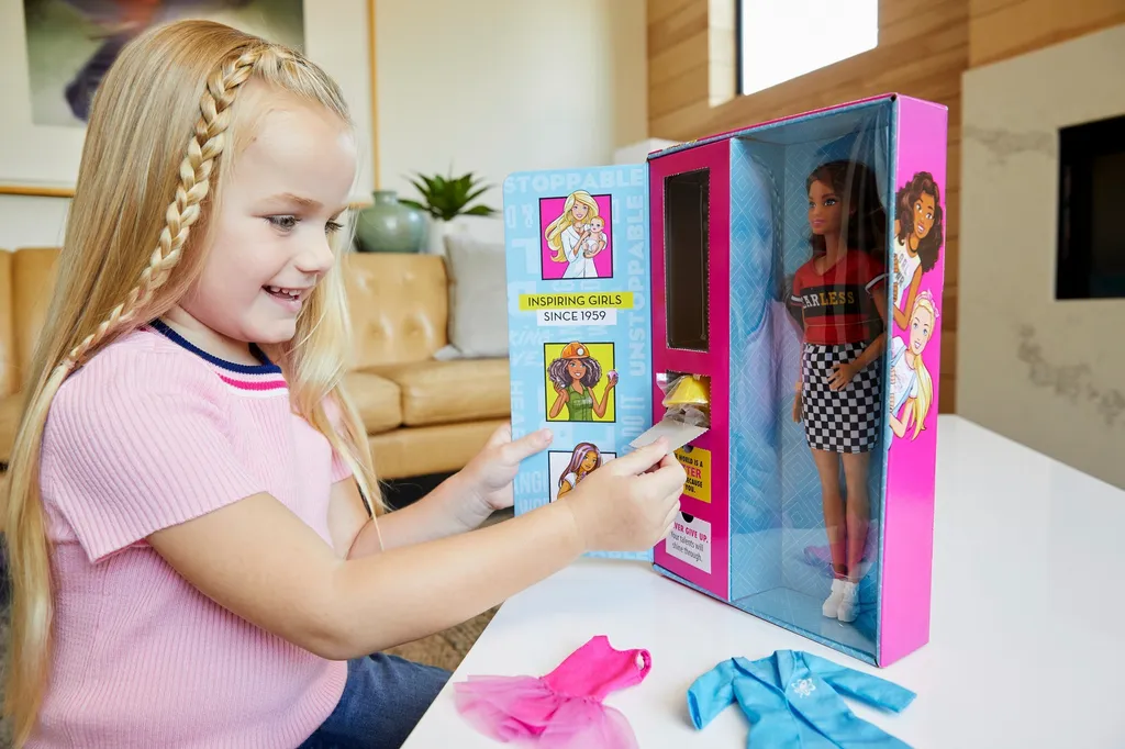 Barbie Karriere Puppe (brünett) Mit Überraschungs-Moden Und Accessoires 8 Barbie Karriere Puppe (brünett) Mit Überraschungs-Moden Und Accessoires – Bild 6