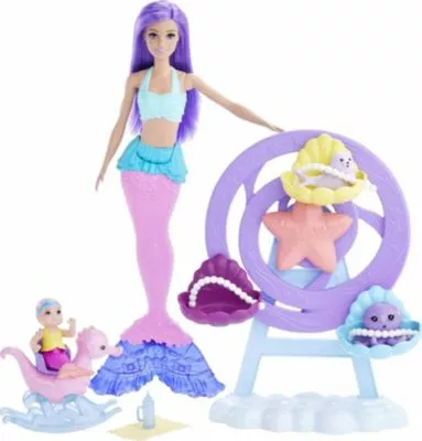 Barbie Mermaid Nurturing Playset 3 Barbie Mermaid Nurturing Playset