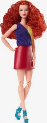 Barbie Signature Barbie Looks 13 - Red Hair, Red Skirt