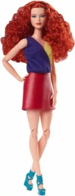 Barbie Signature Barbie Looks 13 - Red Hair, Red Skirt 6 Barbie Signature Barbie Looks 13 - Red Hair, Red Skirt – Bild 4
