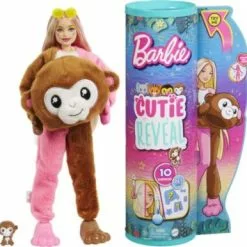 Cutie Reveal Barbie Jungle Series - Monkey