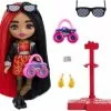 Barbie Extra Mini Doll - Red/Black Hair
