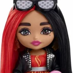 Barbie Extra Mini Doll - Red/Black Hair 8 Barbie Extra Mini Doll - Red/Black Hair -Barbie Verkaufsladen 28448800 03