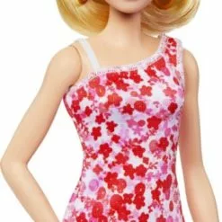 Barbie Fashionistas-Puppe Mit Blondem Pferdeschwanz Und Blumenkleid 13 Barbie Fashionistas-Puppe Mit Blondem Pferdeschwanz Und Blumenkleid -Barbie Verkaufsladen 29942996 06