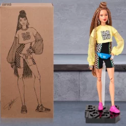 Barbie BMR1959, Voll Bewegliche Barbie Modepuppe Mit Geflochtenem Haar -Barbie Verkaufsladen 29ed1728bb33741adde36e82c734c5cb