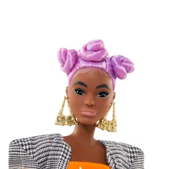 Barbie BMR1959 Barbie (lilahaarig) Streetwear Karo-Blazer -Barbie Verkaufsladen 3309c4e3d66c980a4bb8f58d064661b5