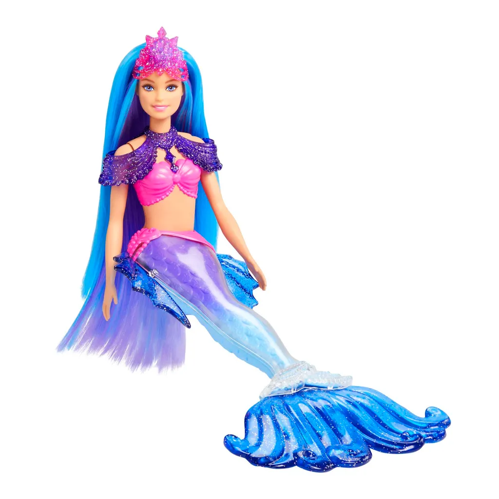 Barbie "Meerjungfrauen Power" Malibu Puppe (blaue Haare) Mit Zubehör 5 Barbie "Meerjungfrauen Power" Malibu Puppe (blaue Haare) Mit Zubehör – Bild 3