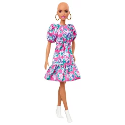 Barbie Fashionistas Puppe (mit Glatze) Im Blumenkleid, Anziehpuppe, Modepuppe -Barbie Verkaufsladen 3ecd57f91395c978ecf9dd446292afae
