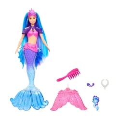 Barbie "Meerjungfrauen Power" Malibu Puppe (blaue Haare) Mit Zubehör