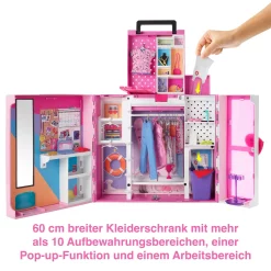 Barbie Traum-Kleiderschrank Mit Puppe (blond), Zubehör & Kleidung -Barbie Verkaufsladen 40bbad02f5d4fbed001fcbc01e65eafa