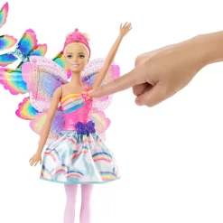 Barbie Dreamtopia Regenbogen-Königreich Magische Flügel-Fee Puppe (blond) -Barbie Verkaufsladen 4a07ce7e506a8d850ed70a94a86559bd