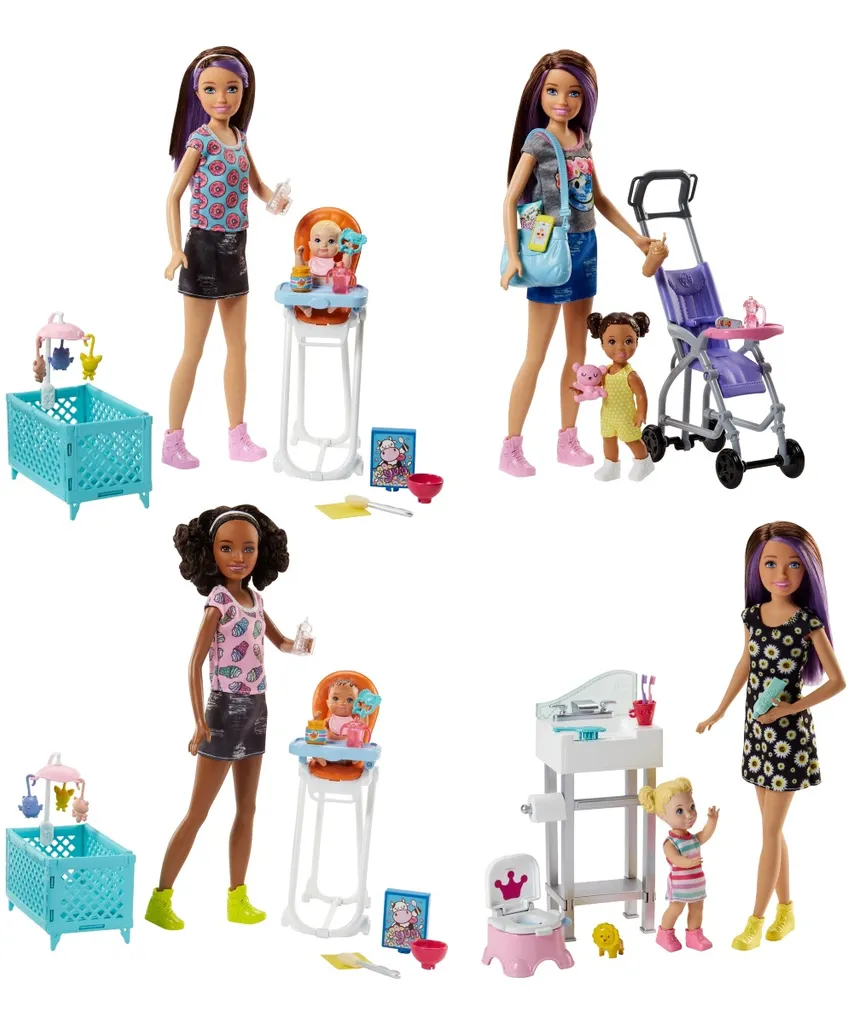 Barbie "Skipper Babysitters Inc." Puppen Und Kinderwagen Spielset 16 Barbie "Skipper Babysitters Inc." Puppen Und Kinderwagen Spielset – Bild 14