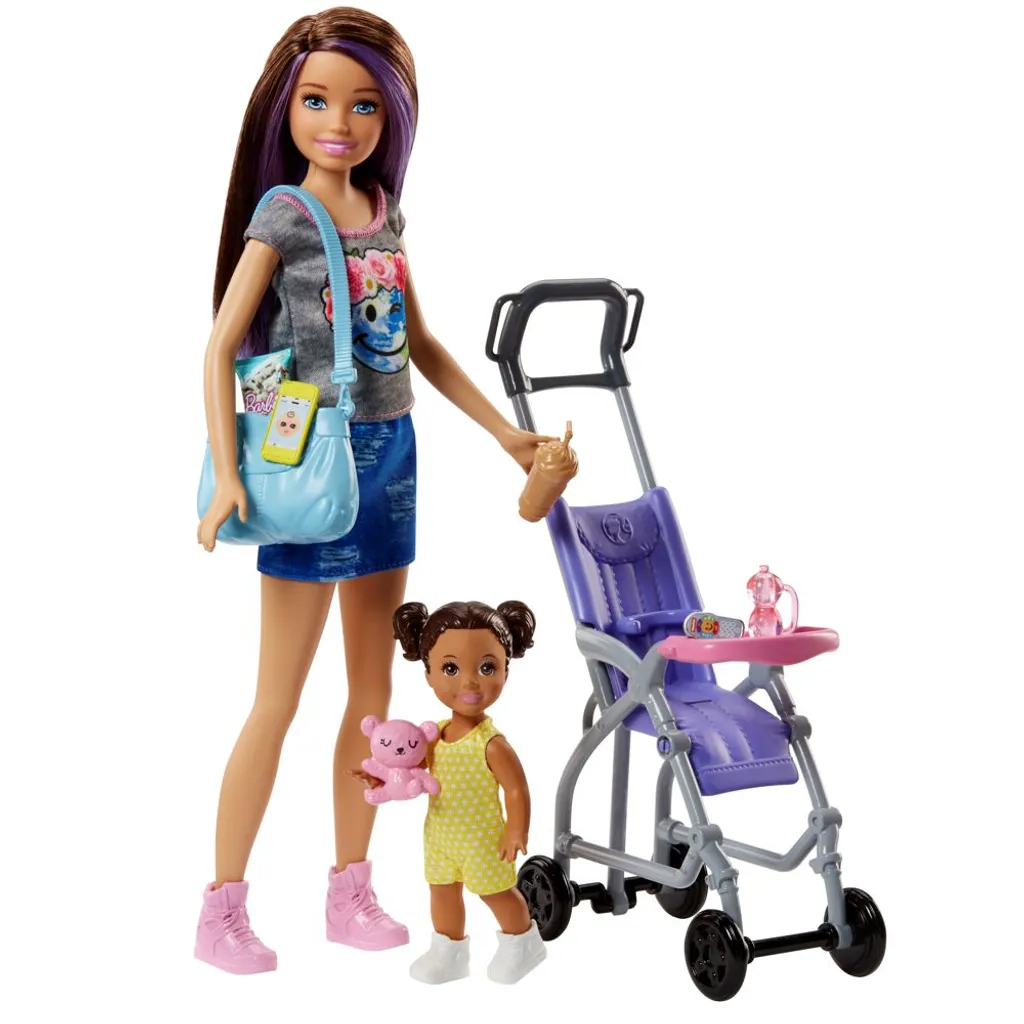 Barbie "Skipper Babysitters Inc." Puppen Und Kinderwagen Spielset 10 Barbie "Skipper Babysitters Inc." Puppen Und Kinderwagen Spielset – Bild 8